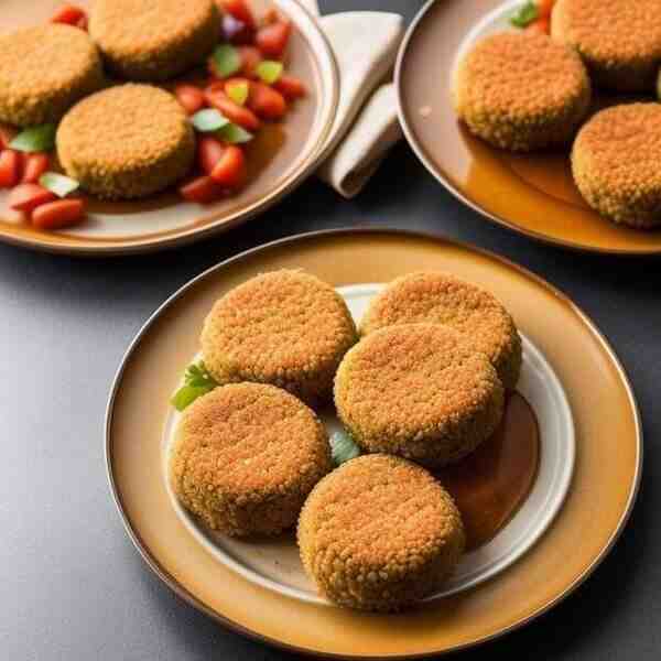 Рисовые котлетки с мясом
